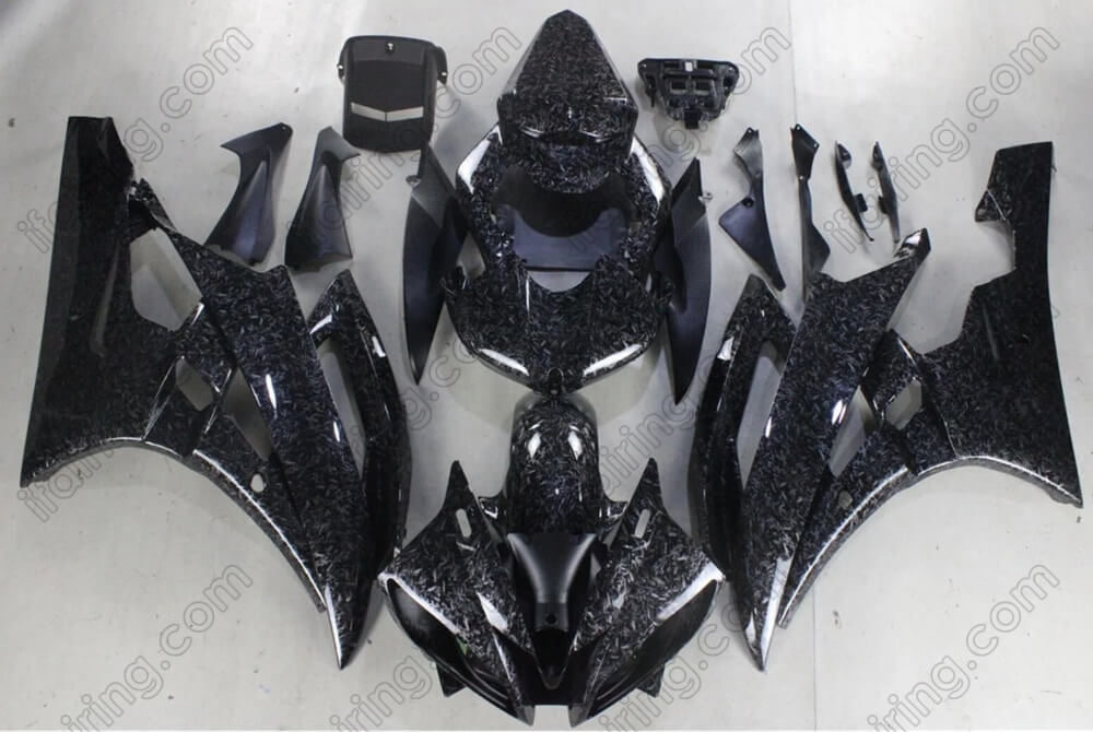 (image for) Fairing kit fit for Yamaha YZF 600 R6 2006 2007 forged carbon fiber look 253