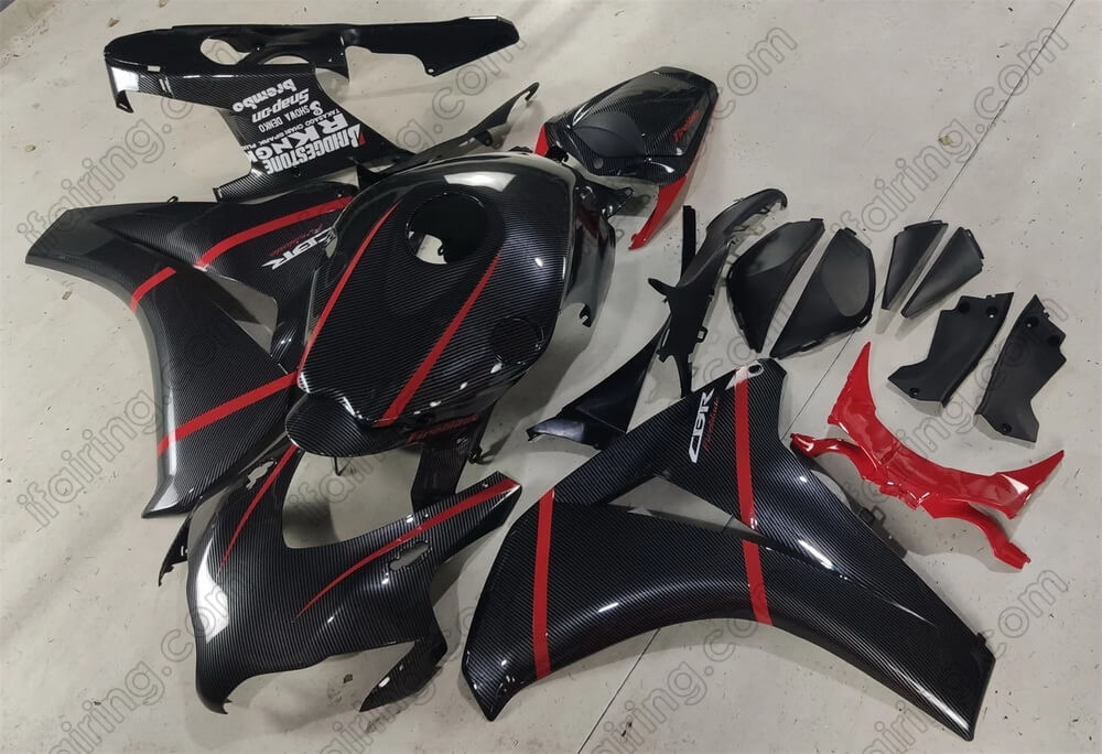 (image for) Fairing kit fit for Honda CBR1000RR 2008 2009 2010 2011 carbon fiber look 275
