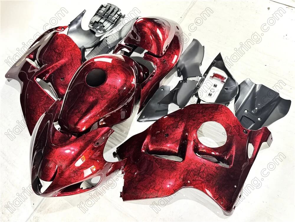 (image for) Fairing kit fit for Suzuki GSXR 1300 Hayabusa 1999-2007 forged carbon fiber look 260