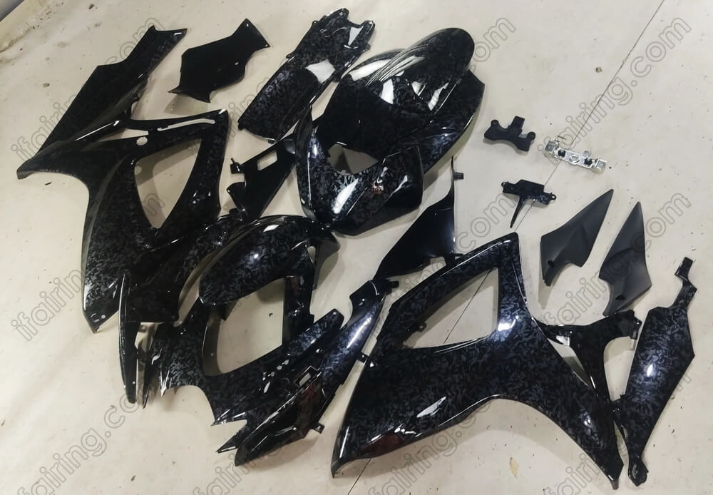 (image for) Fairing kit fit for Suzuki GSXR 600 750 K6 2006 2007 forged carbon fiber look 360