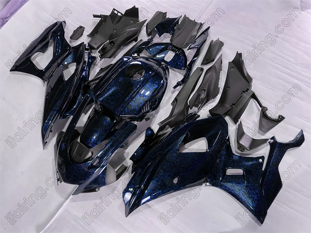 (image for) Fairing kit fit for Yamaha YZF R7 2022-2023 forged carbon fiber look 121