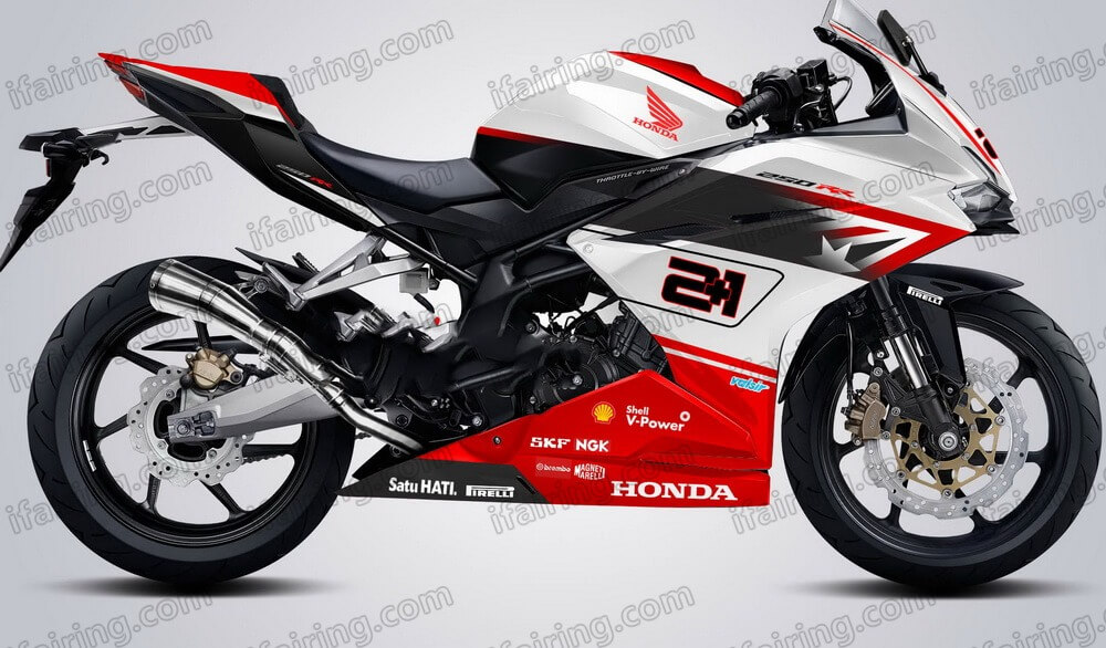 (image for) Fairing kit fit for Honda CBR250RR 2017-2022 136