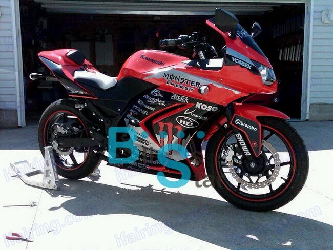 (image for) Fairing kit fit for EX250/ninja250 2008-2012 138