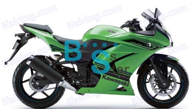 (image for) Fairing kit fit for EX250/ninja250 2008-2012 142