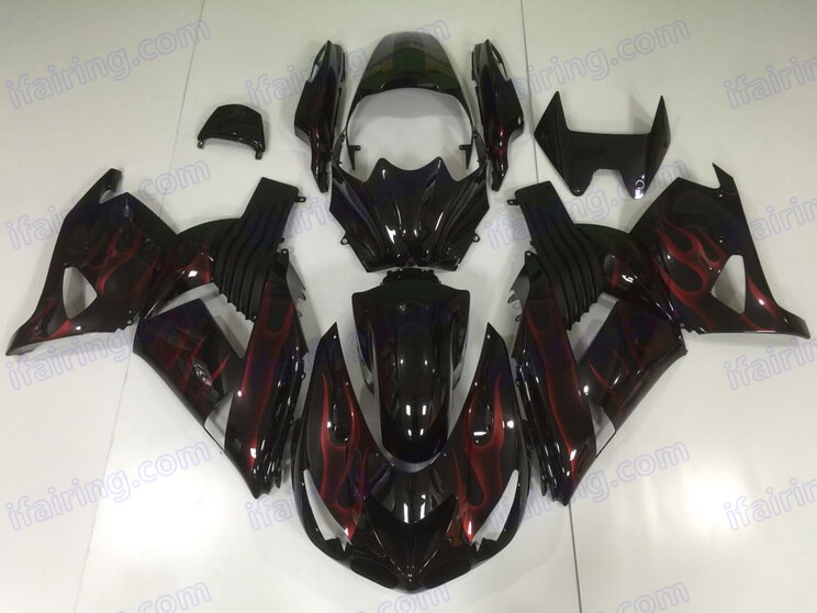 (image for) Fairing kit fit for ZX14R/ZZR1400 2006-2011 143