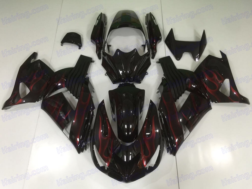 (image for) Fairing kit fit for ZX14R/ZZR1400 2006-2011 154