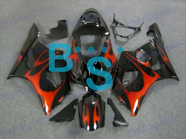 (image for) Fairing kit fit for Suzuki GSXR 1000 K3 2003 2004 174